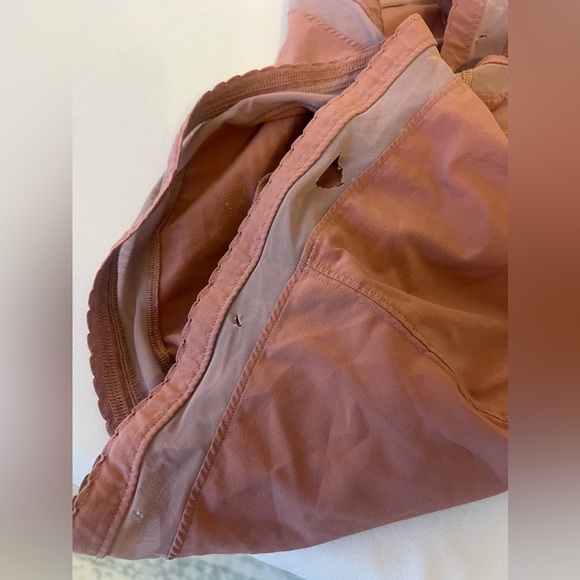 Vintage Lulu shorts with mesh and scallop hem - Picture 3 of 6